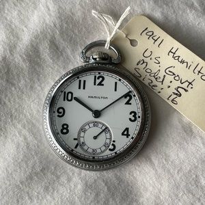 Hamilton 2974B Antique Pocket Watch